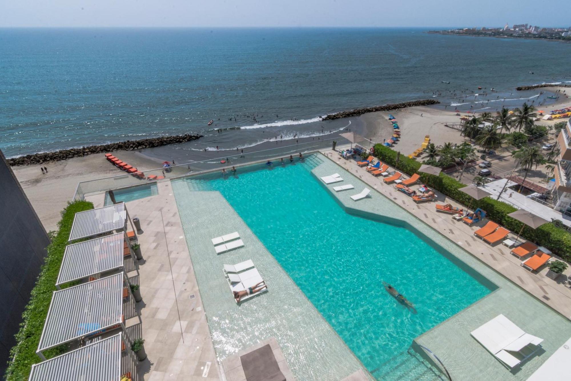 41St Fl Beach Condo In Bocagrande Картахена Экстерьер фото