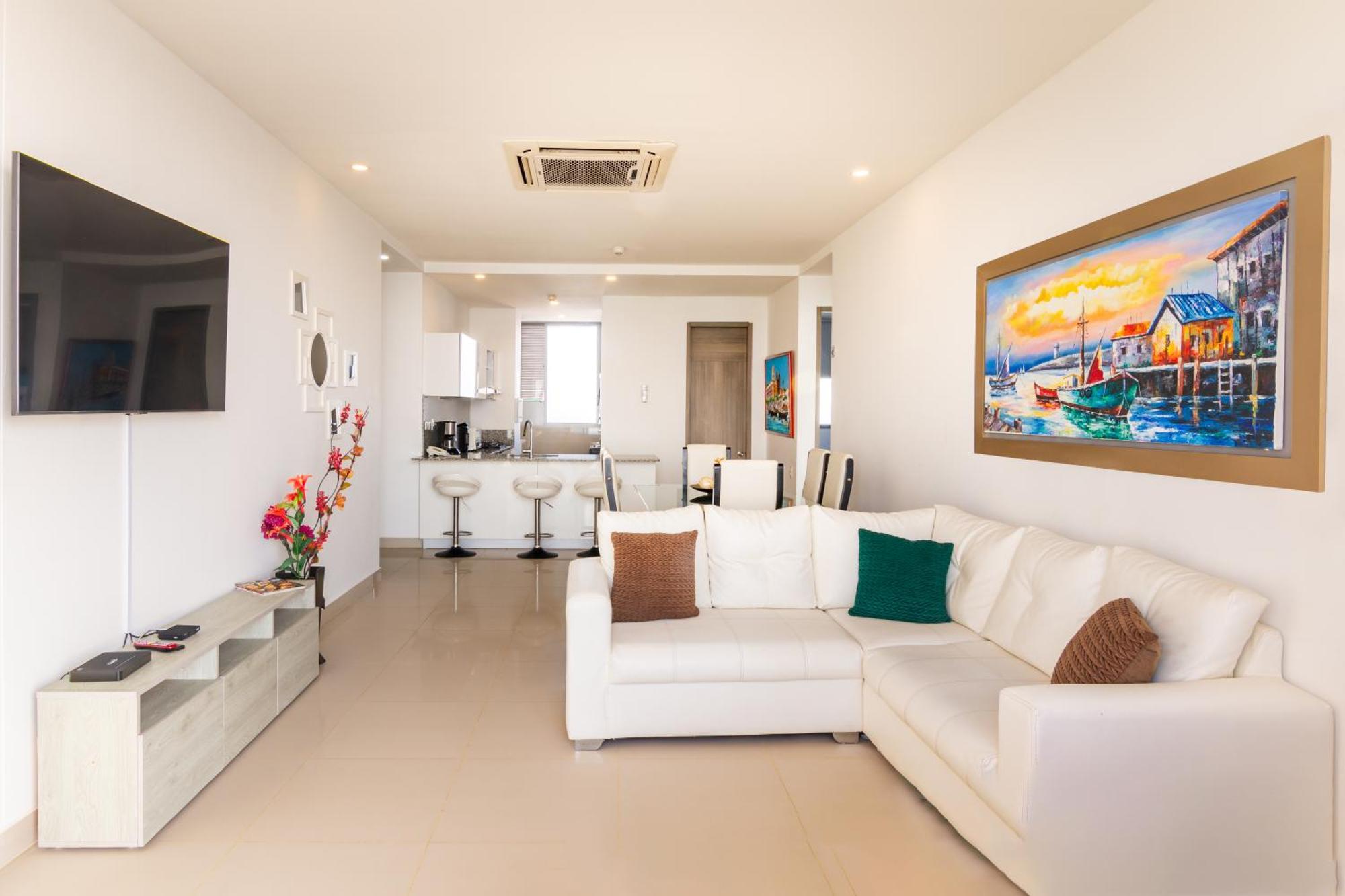 41St Fl Beach Condo In Bocagrande Картахена Экстерьер фото