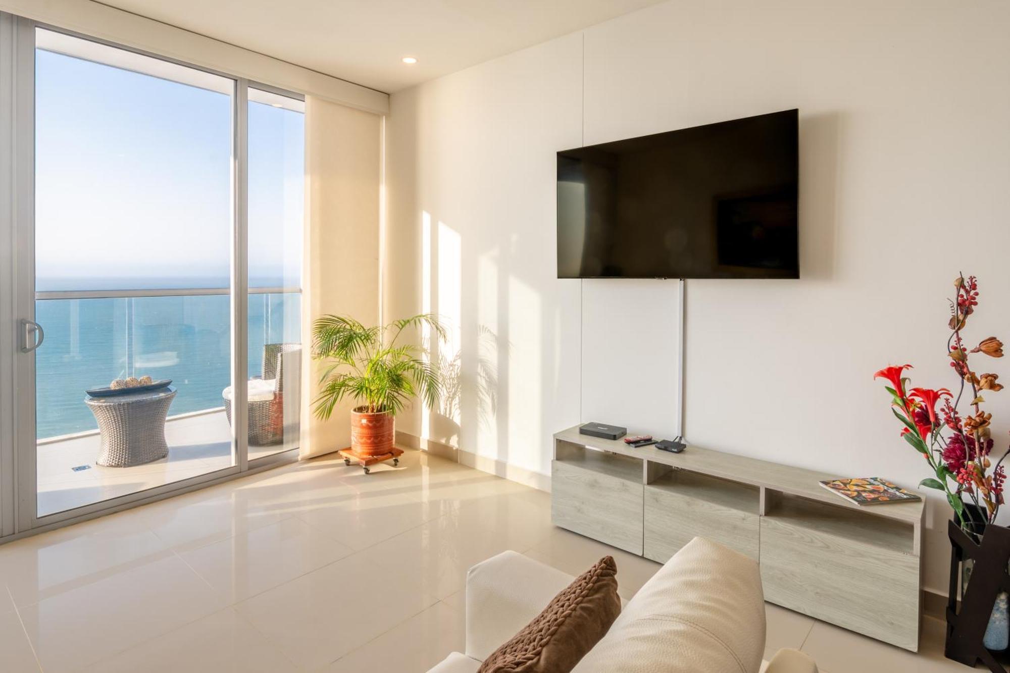 41St Fl Beach Condo In Bocagrande Картахена Экстерьер фото